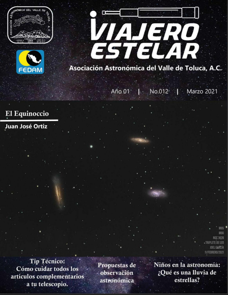 Imágen de la revista Viajero Estelar